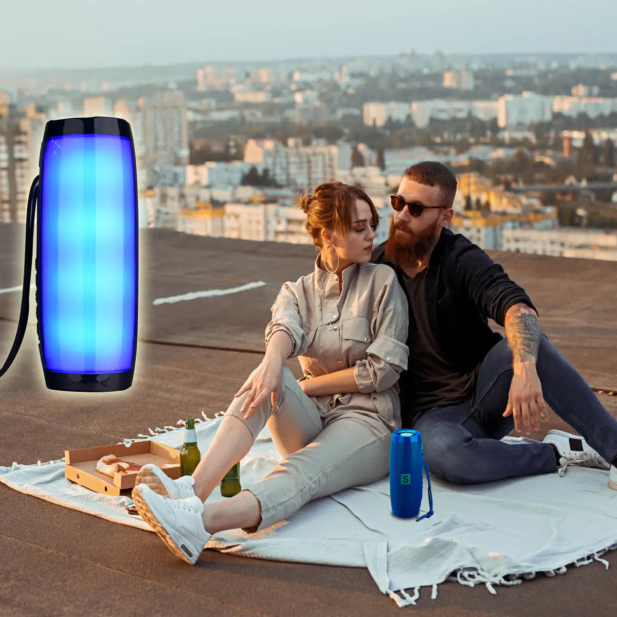 SpectrumBeat LED Bluetooth Speakers