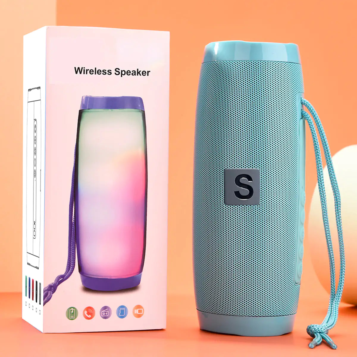 SpectrumBeat LED Bluetooth Speakers